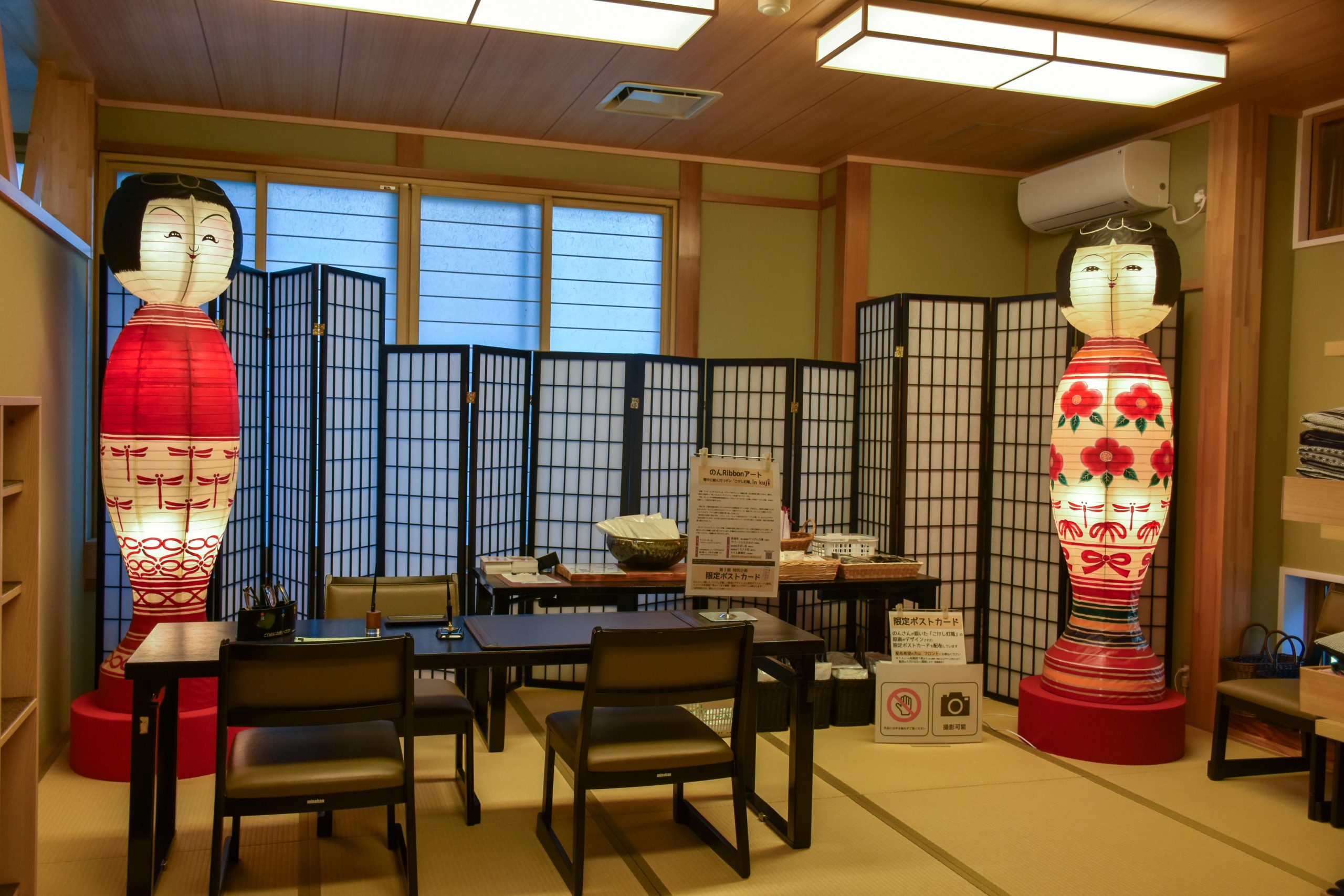 のんの久慈市でのリボンアート展示が、好評につき第3期を迎えます。北